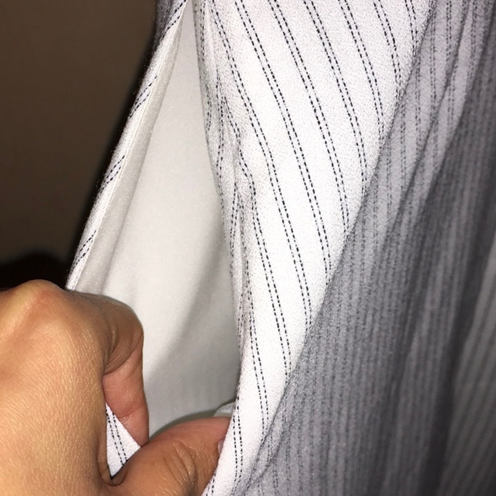 BR Blue and white striped dress - Picture 6 of 7